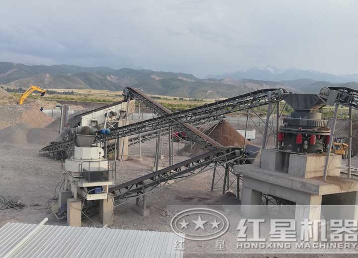 石頭變沙子用戶生產現場，可就近安排現場參觀配置同等設備